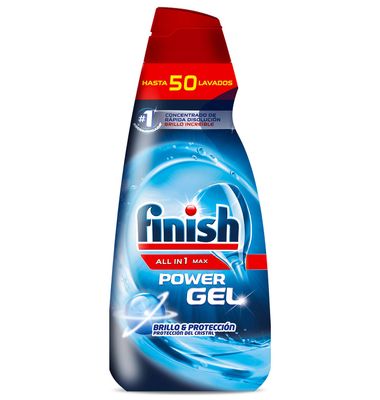 Lavavajillas Finish Power Gel 50 D 900 ml