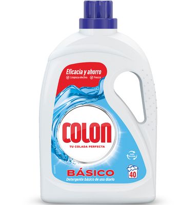 Detergente básico COLON, garrafa 40 dosis
