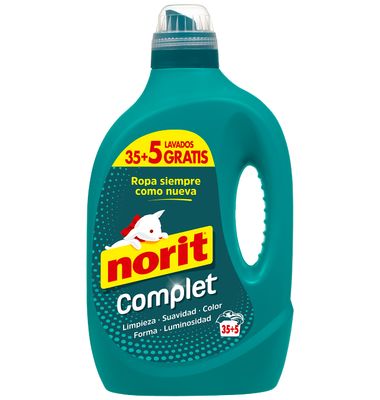 Detergente gel complet NORIT, garrafa 35+5 dosis
