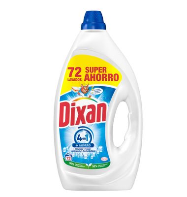 Detergente Dixan Gel 72 Dosis