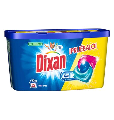 Detergente Dixan Triocaps 12 Dosis