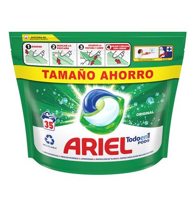 Detergente Ariel Pods Oriignal 35 Dosis