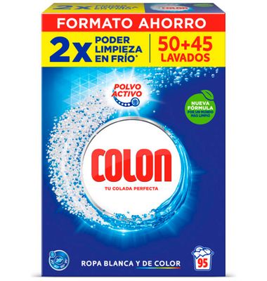 Detergente Colon Polvo 50+45 95 Dosis