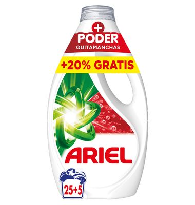 Detergente Ariel Liquido Quitamanchas 25+5 30 Dosis