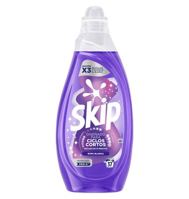 Detergente Skip Ciclo Corto Ropa Blanca 1480 ml