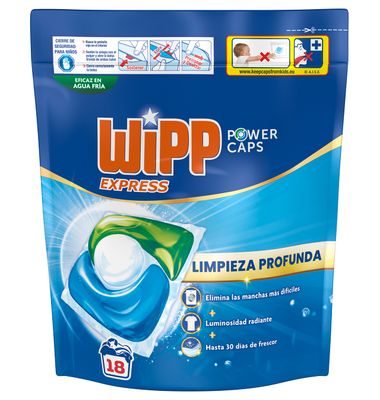 Cápsulas Wipp Power Caps Express 18 Unidades