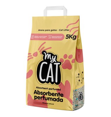 Arena absorbente My Cat gatos 5 kg