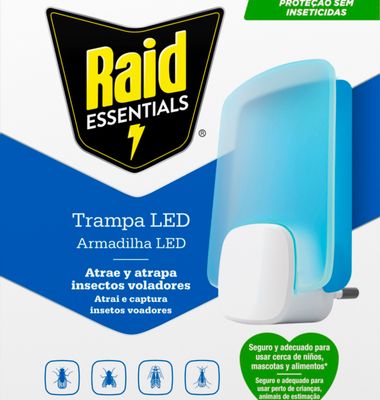 Trampa Raid Led Aparato 1 Unidad