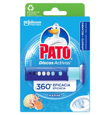 Limpia Wc Pato 6 Discos Marine