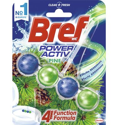 Limpiador Bref Activo Pino Wc 51 G
