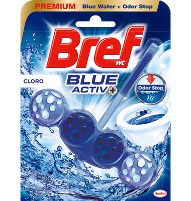 Limpiador wc poder activo azul BREF, pack 1 ud