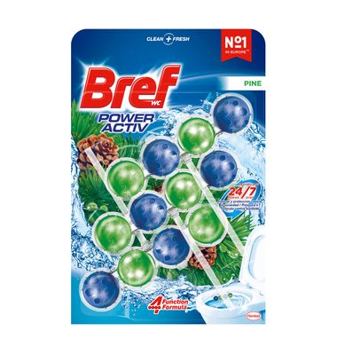 Limpia Wc Bref Power Active Nature 3 Unidades