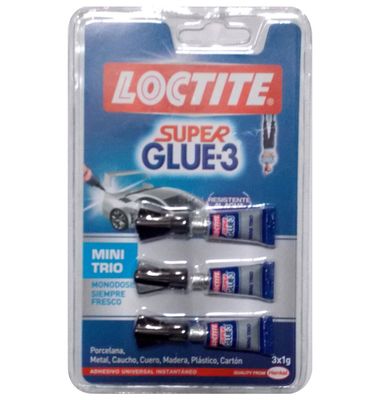Adhesivo Loctite Sg3 Monodosis 3 Unidades