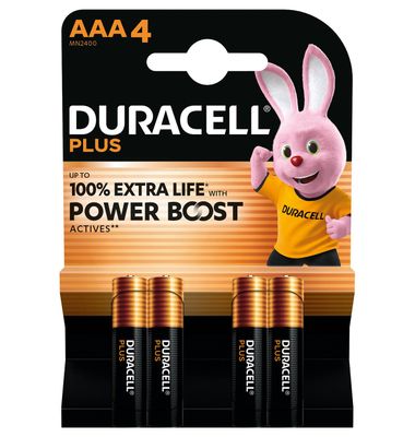 Pilas Duracell Aaalr03 P.B.K4 4 Unidades