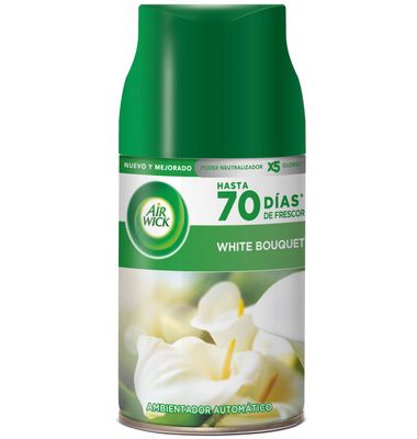 Air Wick Ambientador Freshmatic Max Recarga White Bouquet