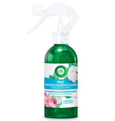 Ambientador Spray Air Wick Algodon 236 ml