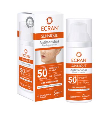 Crema Ecran Sunnique Antimancha F50 50 ml