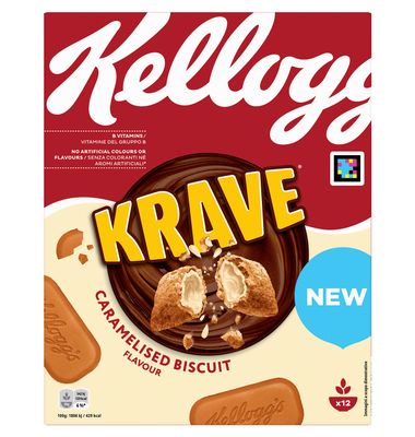 Cereales Kellogg'S Krave Caramel Biscuit 375 Gr
