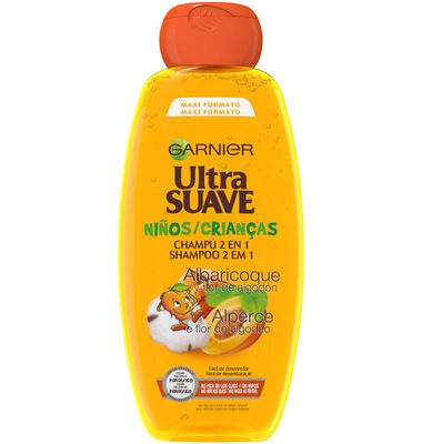 Champú Garnier Ultra Suave 2 En 1 Niños 400 ml