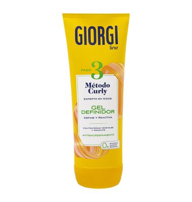 Gel definidor curly paso 3 GIORGI, tubo 250 ml