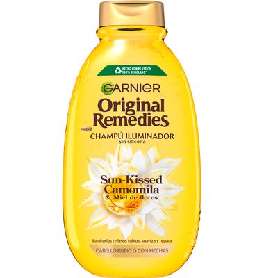 Champú camomila ORIGINAL REMEDIES, bote 400 ml