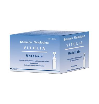 Suero Vitulia Fisiológico 30 Unidades