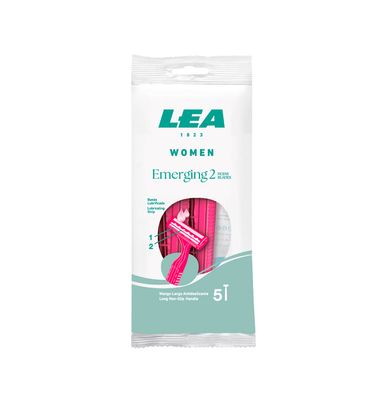 Maquinilla Lea Mujer Doble Hoja 5 Unidades