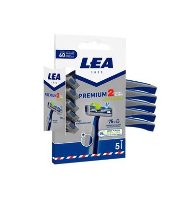 Maquinilla Lea Premium 2 Bas 5 Unidades