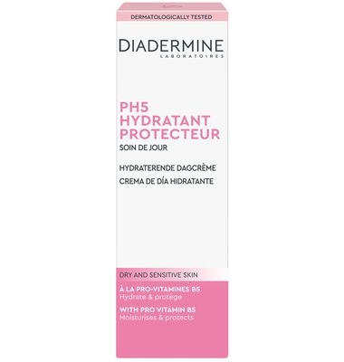 Crema de día hidratante PH5 DIADREMINE, tubo 50 ml
