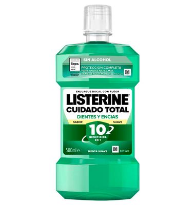 Antiséptico Listerine Dientes Encias 500 ml