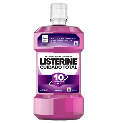 Antiséptico Listerine Total 500 ml