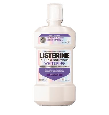 Antiséptico Listerine Blanqueador 500 ml