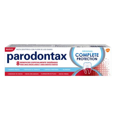 Dentífrico complete original PARODONTAX, tubo 75 ml