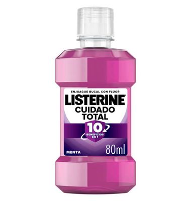 Antiseptico Listerine Cuidado Total 80 ml