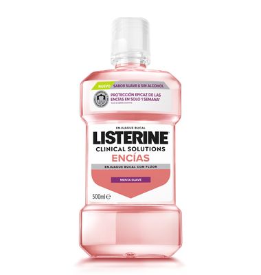Antiseptico Listerine clinic Encias 500 ml