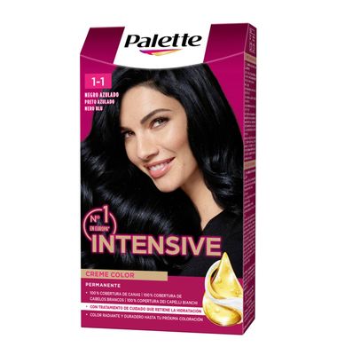 Palette Intense Color Cream 1,1 Negro Azulado 1 Unidad