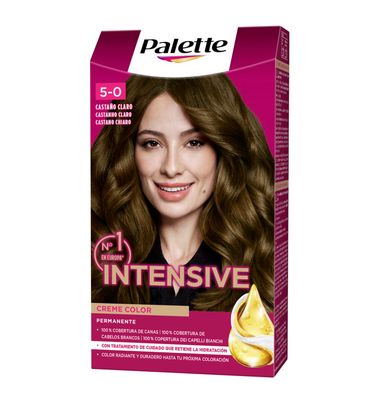 Palette Intense Color Cream 5 Castaño claro 1 Unidad