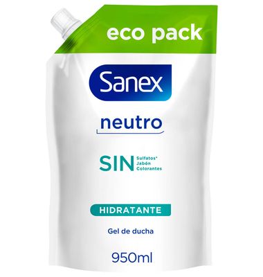 Gel Ducha Sanex Sin Eco Pack 950 ml