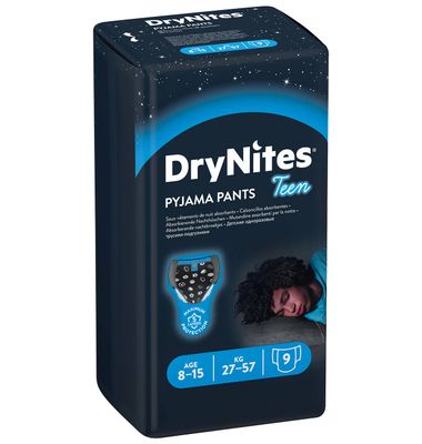 Pañal Drynites 8-13 Años Niño 9 Unidad