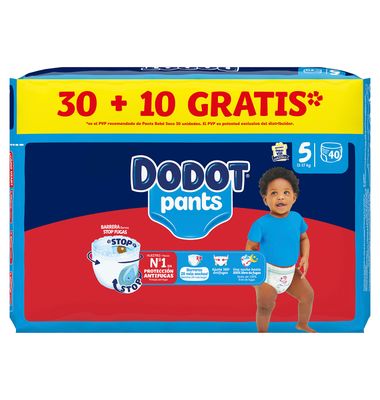 Pants Dodot Talla 5 12-17Kg 30 Unidades