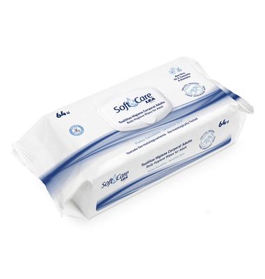 Toallitas para adulto LEA SOFT&CARE, caja 64 uds 64 unidades