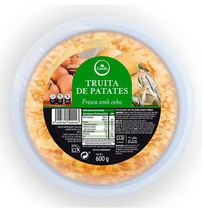 Tortilla Condis Fresca con Cebolla 600 g