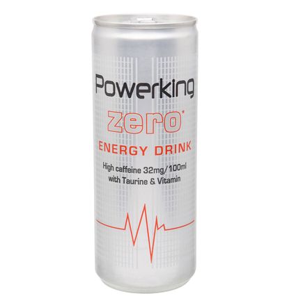 BEBIDA ENERGÉTICA POWERKING ZERO LATA 250 ML