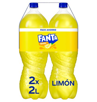 FANTA LIMÓN 2 L PACK 2 UNIDADES