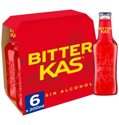 BITTER KAS VIDRIO PACK 6 X 20CL