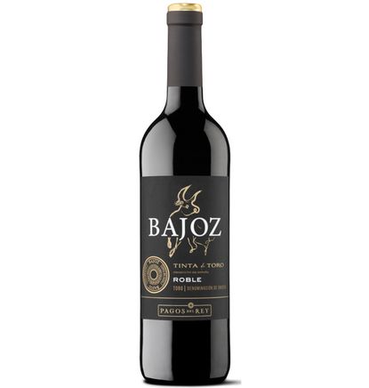 VINO BAJOZ TINTO ROBLE 75 CL